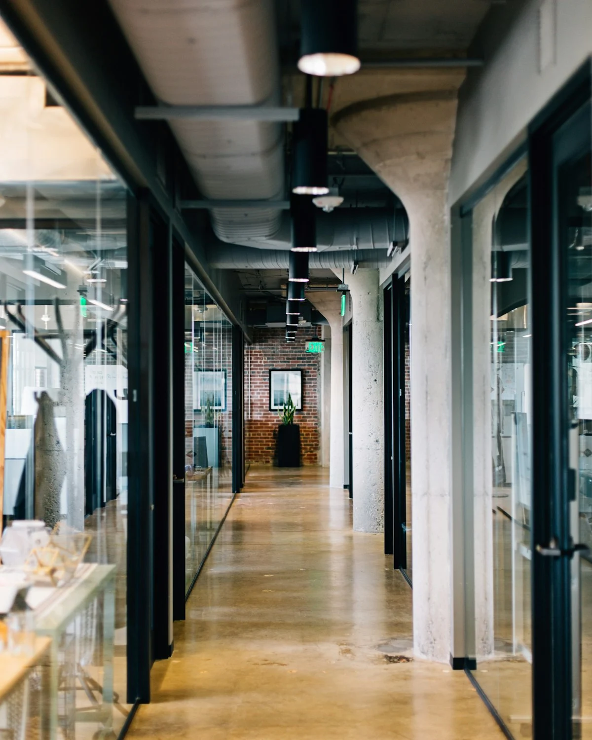 Office corridor