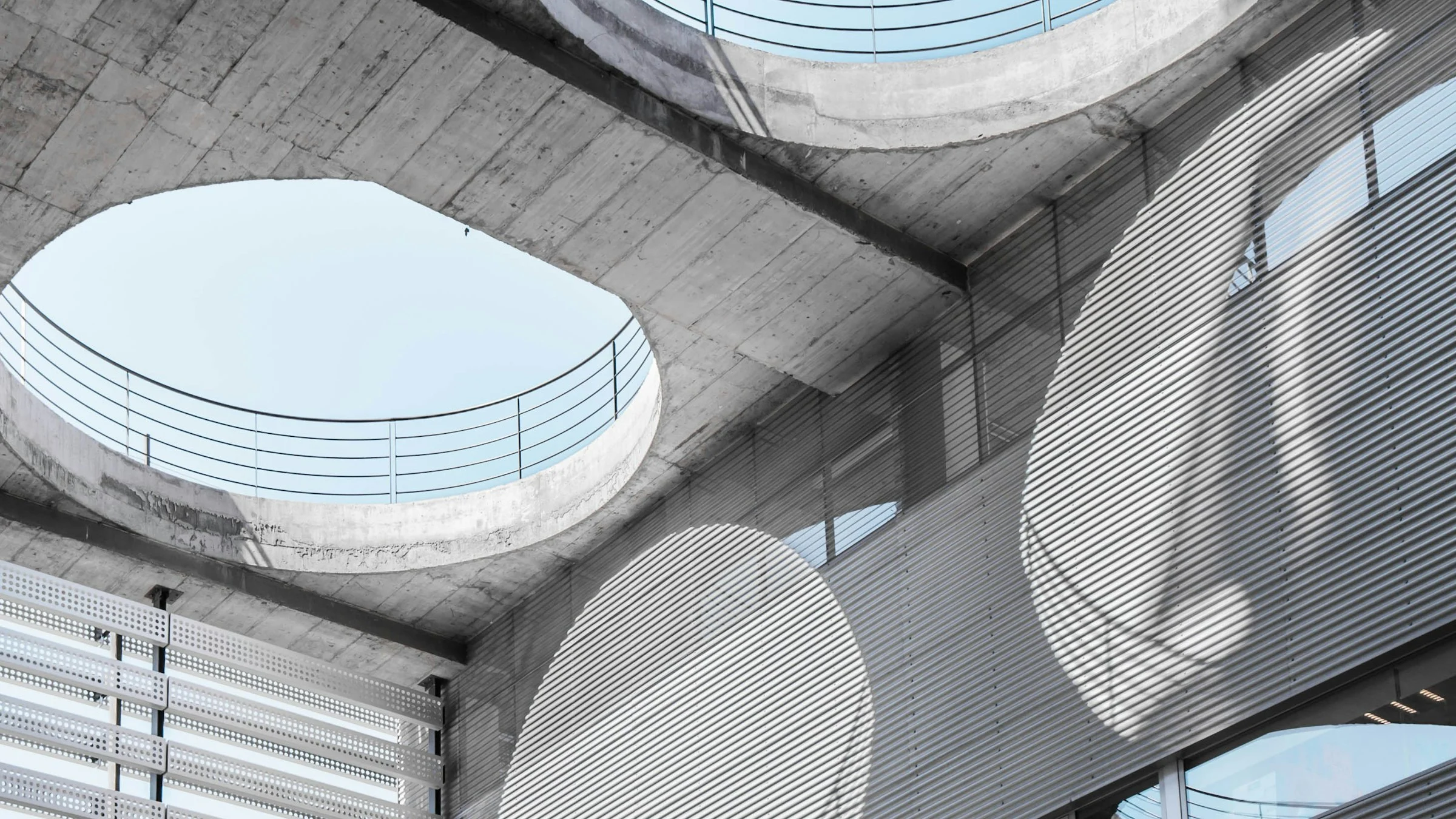 Central atrium from below
